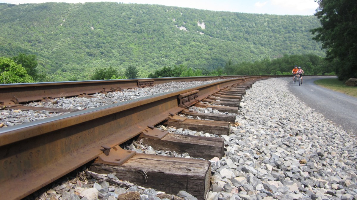 Great Allegheny Passage in Cumberland Maryland